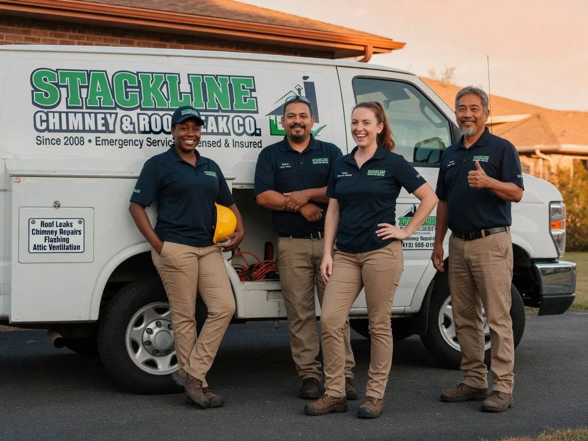 Chimney flashing repair company in Clarington, PA